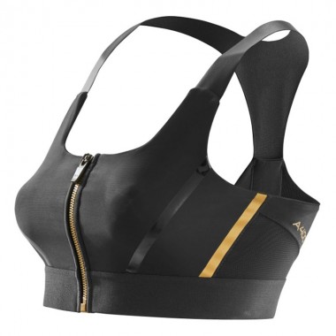 A400 GOLD CROP TOP WOMEN BLACK/GOLD