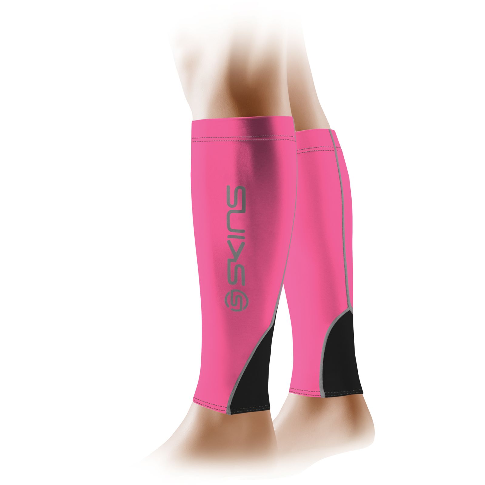 Unisex Calf Tights Pink/Black M